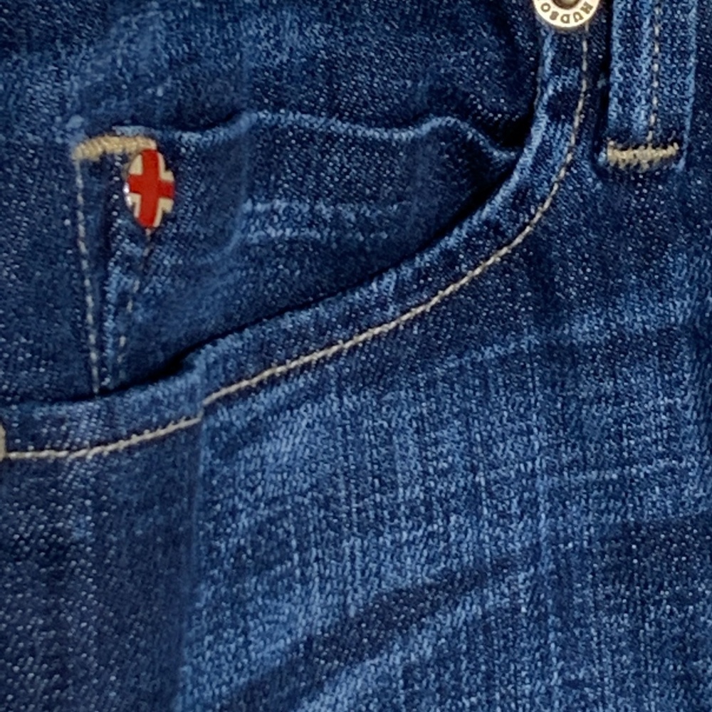 Hudson Womens Jean Shorts Stretch Denim Bottoms 29 - Picture 7 of 11